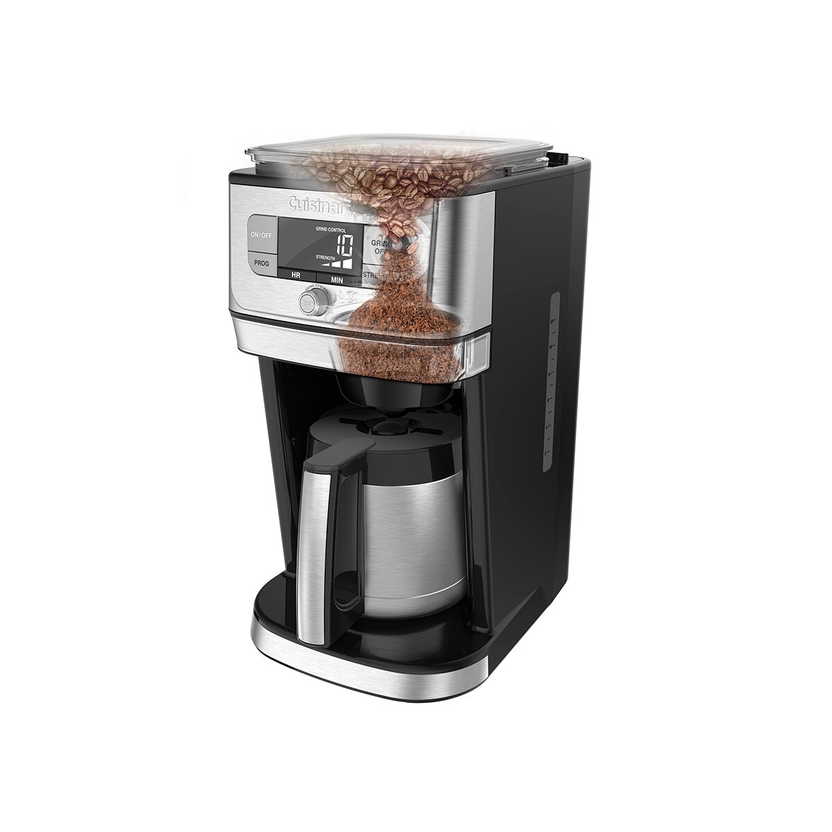 Cafetera con molino single serve Cuisinart DGB-2ES 