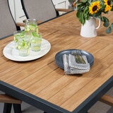 SunVilla, Wills Juego de Comedor de 7 Piezas para Exterior