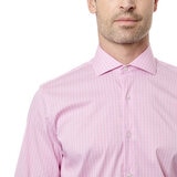 DKNY Camisa para Caballero Rosa Cuello 15.5 Manga 34/35