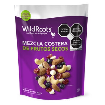 Wild Roots Mezcla Costera de Frutos Secos 737 g