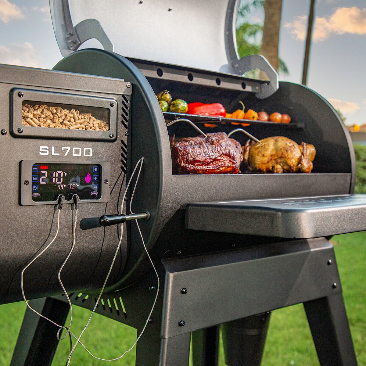 Louisiana Grills,  Parrilla y Ahumador de Pellets SL Serie 700