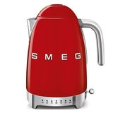 Smeg, Tetera Eléctrica con Temperatura Variable, rojo