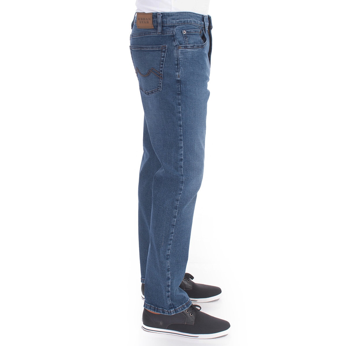 Urban Star Jeans para Caballero Azul Medio 36x34