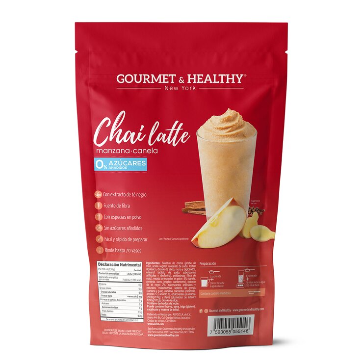 Gourmet & Healthy Chai Manzana-Canela 700 g