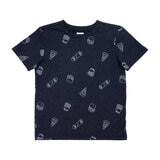 Pekkle Playera 4 piezas para Niños y Niñas Bocadillos 2 Años