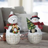 Figuras Navideñas con Luz LED 2 Pzas, Varios Modelos Figuras Navideñas con Luz LED 2 Pzas, Varios Modelos