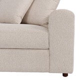 East & Vine Furniture, Andee, Sofá Seccional de Tela con Otomano East & Vine Furniture, Andee, Sofá Seccional de Tela con Otomano