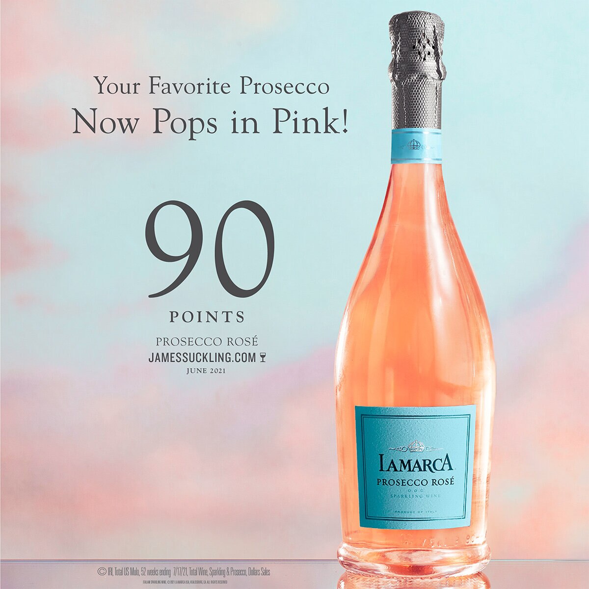 La Marca Prosecco Rose Sparkling Wine 750ml ubicaciondepersonas.cdmx