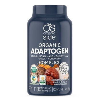 Organic Side  Adaptogen Complex 110 Cápsulas