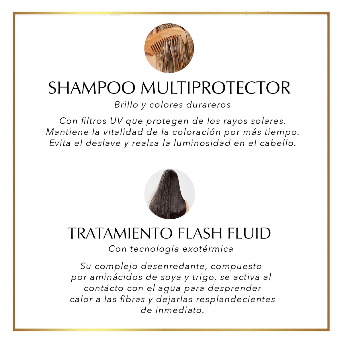 Marie D'Argan, Dúo Shampoo Multiprotector + Tratamiento Flash Fluid 10 segundos
