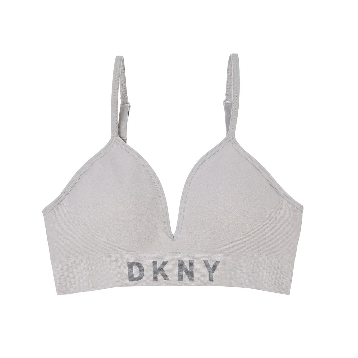 DKNY, Brasier sin Costura 2 Piezas para Dama, Gris Costco México