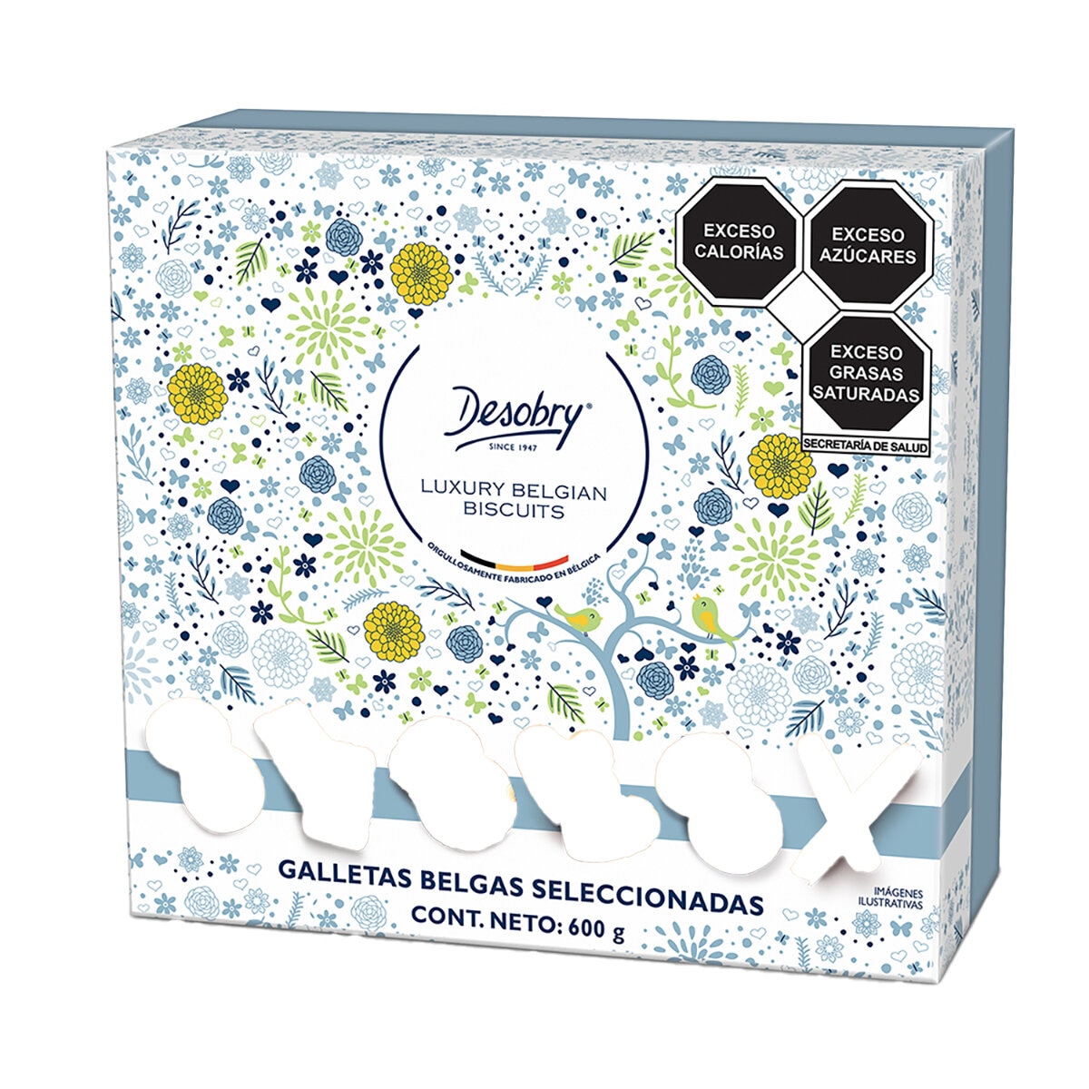 Desobry Galletas Belgas Seleccionadas 600 g