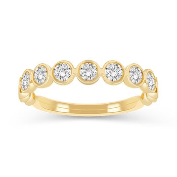 Anillo, Diamantes 0.50ctw, Oro Amarillo