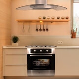 Koblenz Combo Campana 90 cm Parrilla 75 cm y Horno de Gas