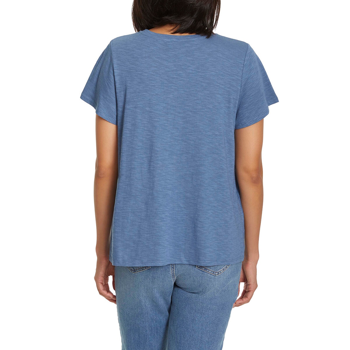 Ella Moss Blusa para Dama Azul Grande