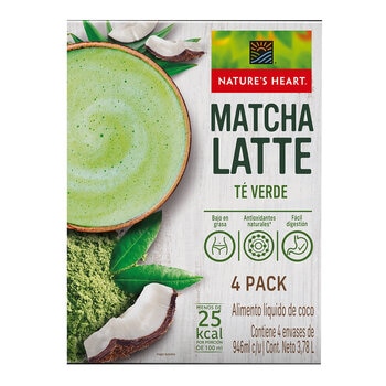 Nature's Heart Matcha Latte 4 pzas de 946 ml