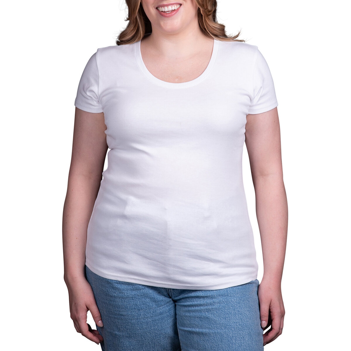 Kirkland Signature Playera para Dama Blanco Mediana
