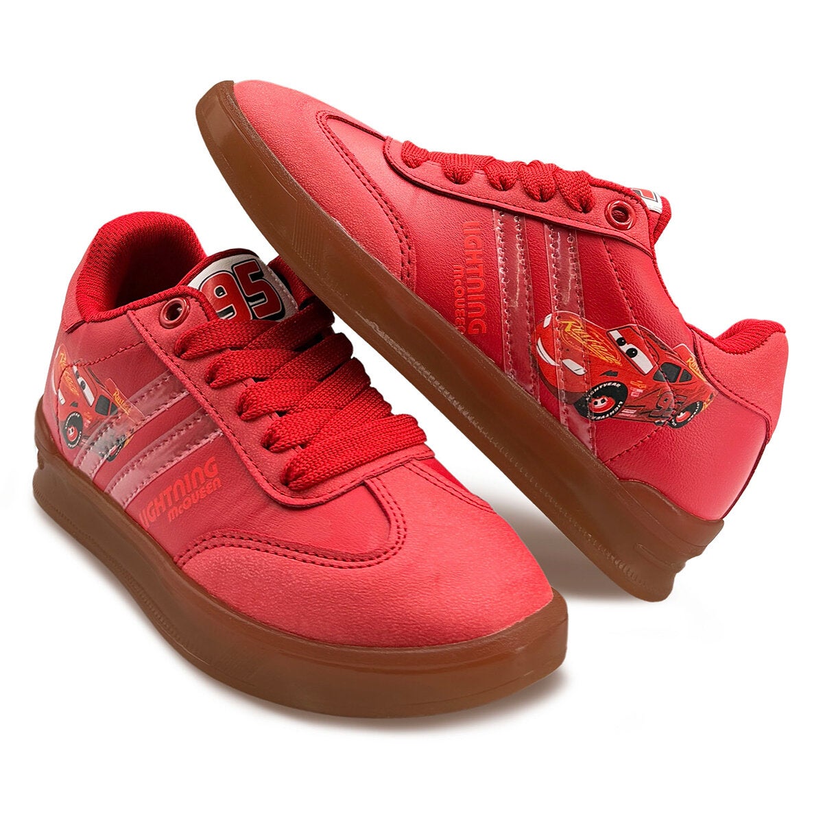 Disney Cars, Tenis Color Rojo para Niño, Varias Tallas Disney Cars, Tenis Color Rojo para Niño, Varias Tallas