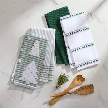 Caro Home, Toallas de Cocina, 8 Piezas, Varios Colores y Diseños