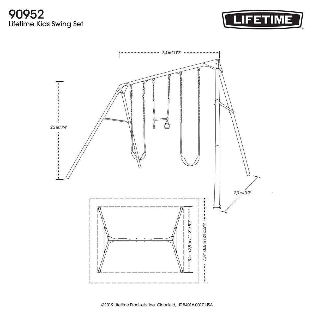 Lifetime Set De Columpios