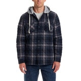 Weatherproof Vintage Sobre Camisa para Caballero Azul cuadros Chica Weatherproof Vintage Sobre Camisa para Caballero Azul cuadros Chica