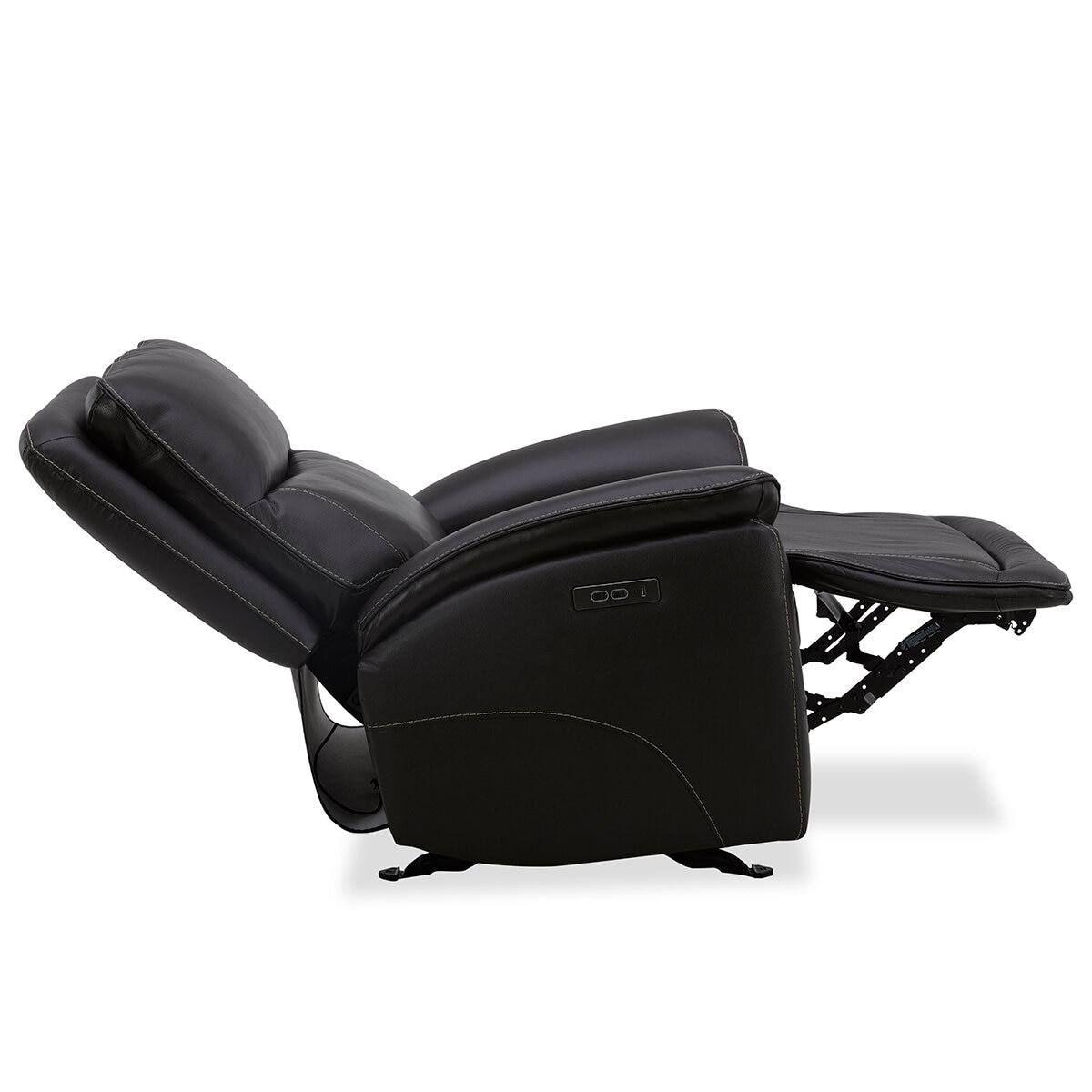 Gilmancreek Furniture, Sillón Reclinable de Cuero Eléctrico