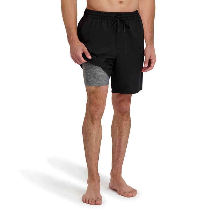 DKNY Traje de Baño para Caballero Negro Grande DKNY Traje de Baño para Caballero Negro Grande