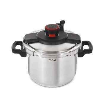 T-Fal Olla de Presión de Acero Inoxidable de 7.6 Litros