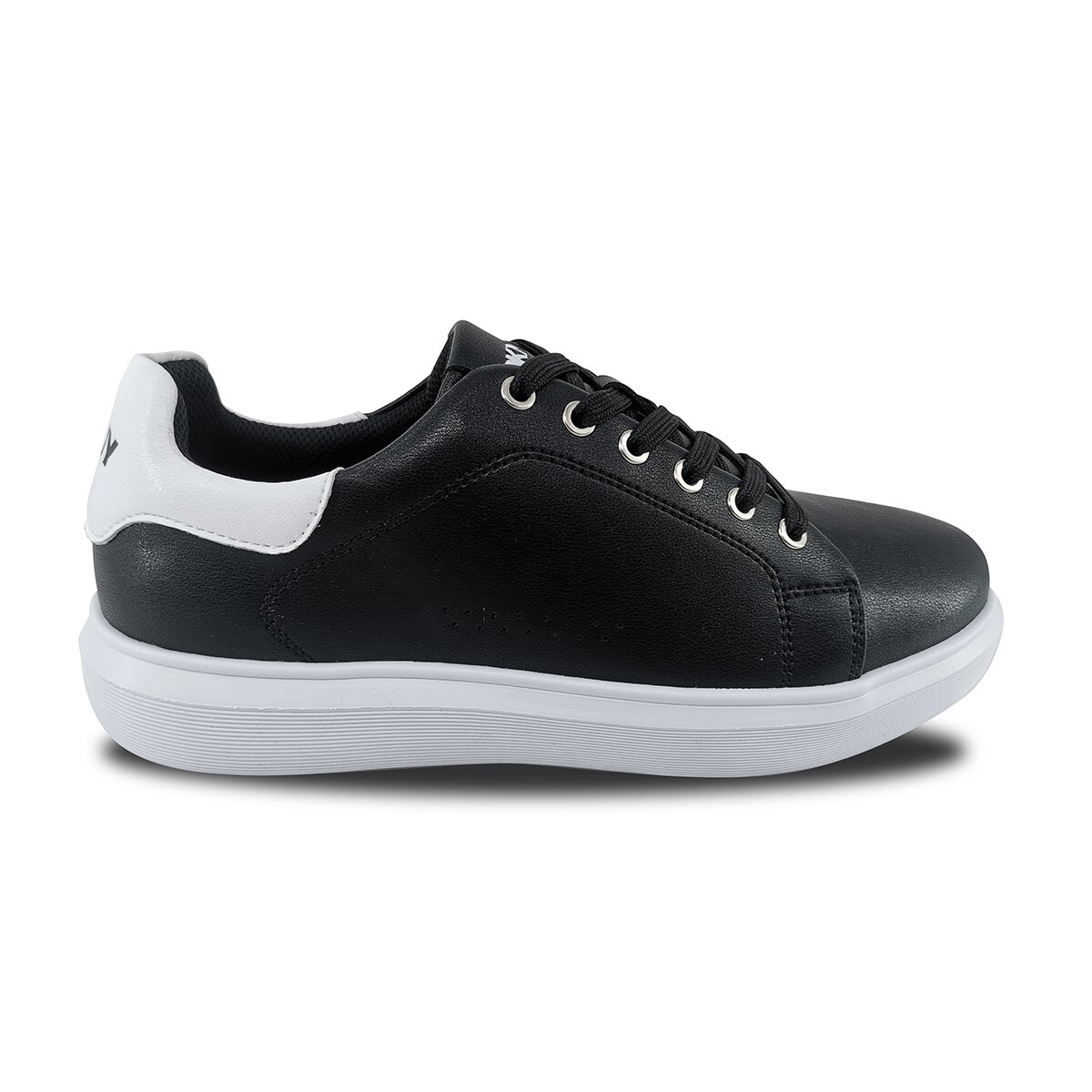 DKNY Tenis de piel para Caballero Negro US 8.5 / MEX 26.5