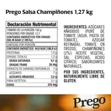 Prego Salsa con Champiñones 2 pzas de 1.27 kg