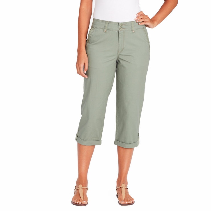Gloria Vanderbilt, pantalón capri (varias tallas y colores) Costco México