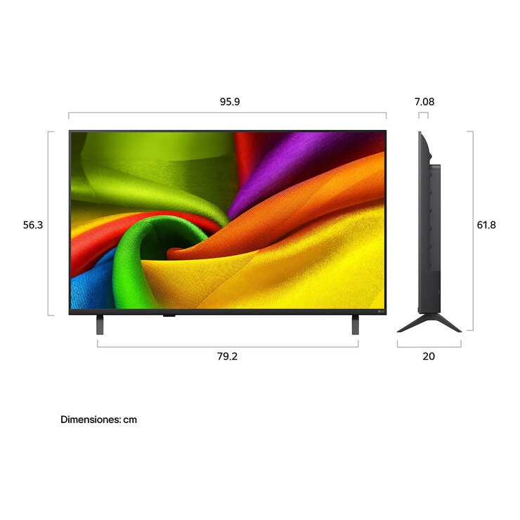 LG Pantalla 43" Nano UHD 4K Smart TV LG Pantalla 43" Nano UHD 4K Smart TV