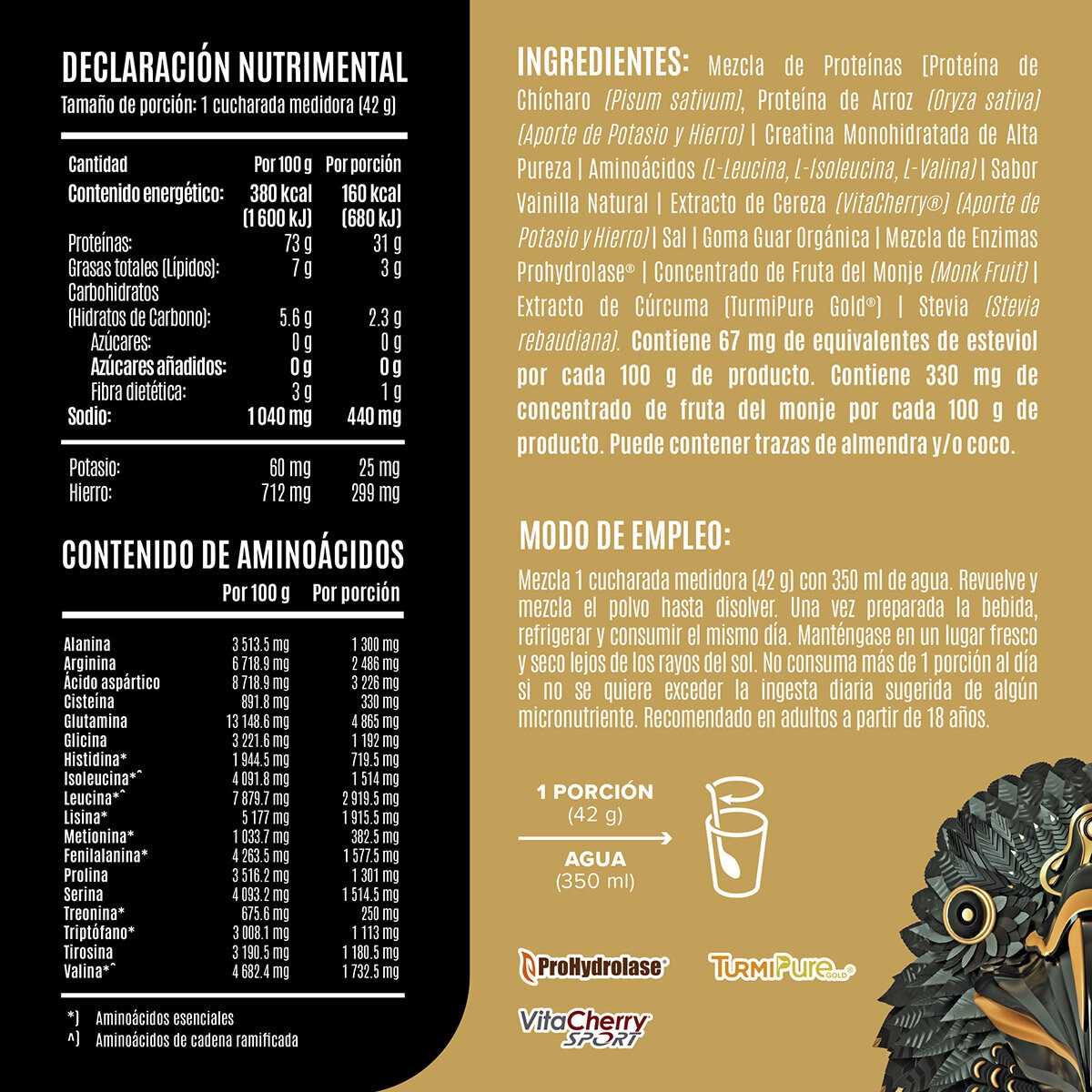Birdman Falcon Performance Proteína Vegetal Sabor Vainilla 2.1 kg
