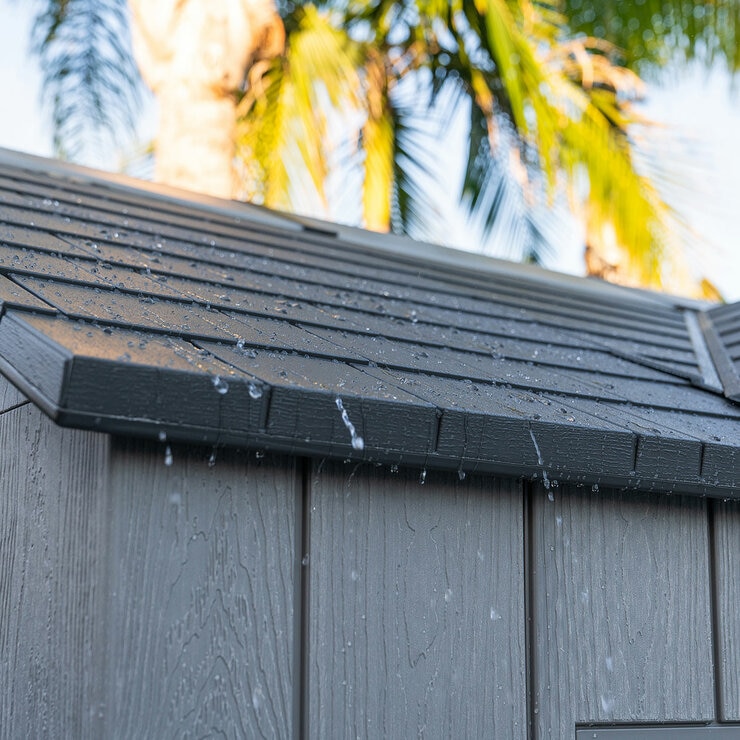 Lifetime, Cobertizo de Almacenamiento Exterior de 2.43 m x 3.04 m