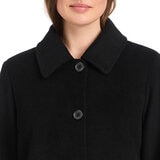 Vince Camuto Abrigo para Dama Negro EE Grande