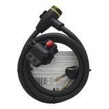 Yale, Cable de Acero con Candado y Llaves 12x1800 mm Yale, Cable de Acero con Candado y Llaves 12x1800 mm