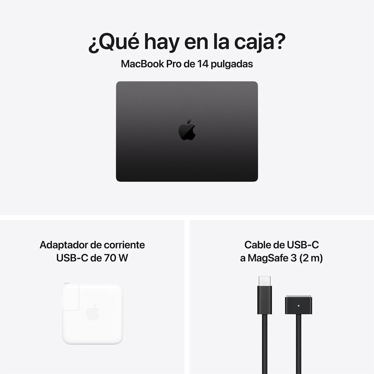 Apple MacBook Pro 14" M5 Pro 24GB 1TB SSD Negro Espacial