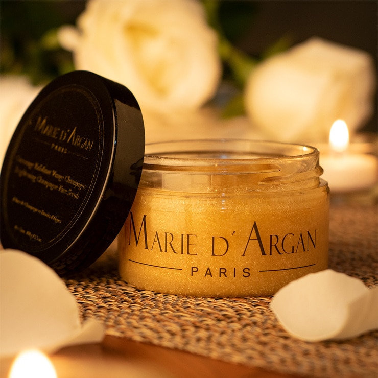 1 Espuma Astringente Dermolimpiadora + 1 Exfoliante de Champagne Facial, Marie D'Argan 1 Espuma Astringente Dermolimpiadora + 1 Exfoliante de Champagne Facial, Marie D'Argan