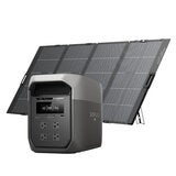 EcoFlow, Estación de Energía Portátil Delta 3 Max + Panel Solar 400W