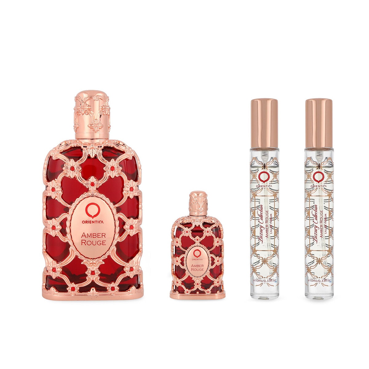 Orientica Luxury Collection Amber Rouge 4 pzas Orientica Luxury Collection Amber Rouge 4 pzas