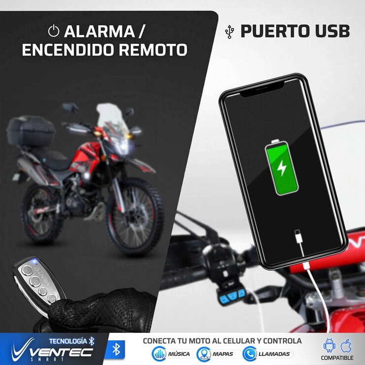 Vento Motocicleta Crossmax 250cc Rojo