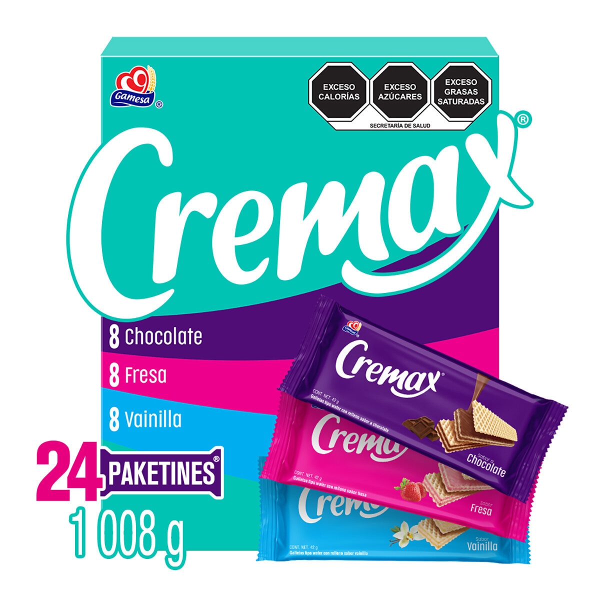 Cremax Galletas Surtidas 24/42 g