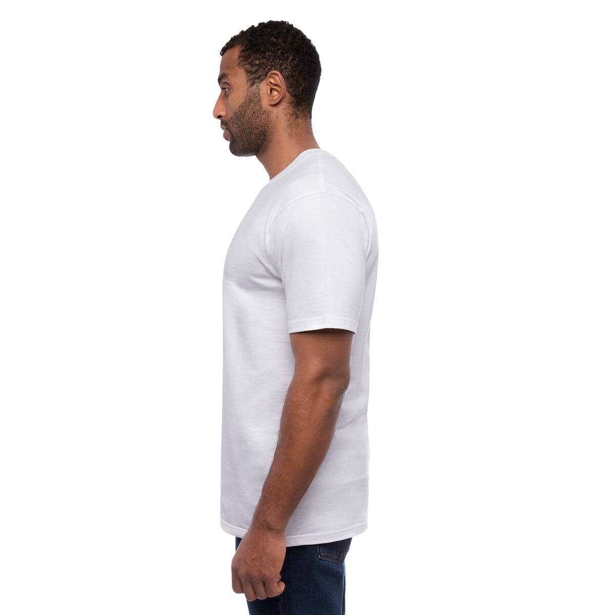 Kirkland Signature Playera de manga corta para Caballero 6 piezas Chica Blanco