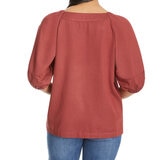 Jessica Simpson Blusa para Dama Rojo Extra Grande