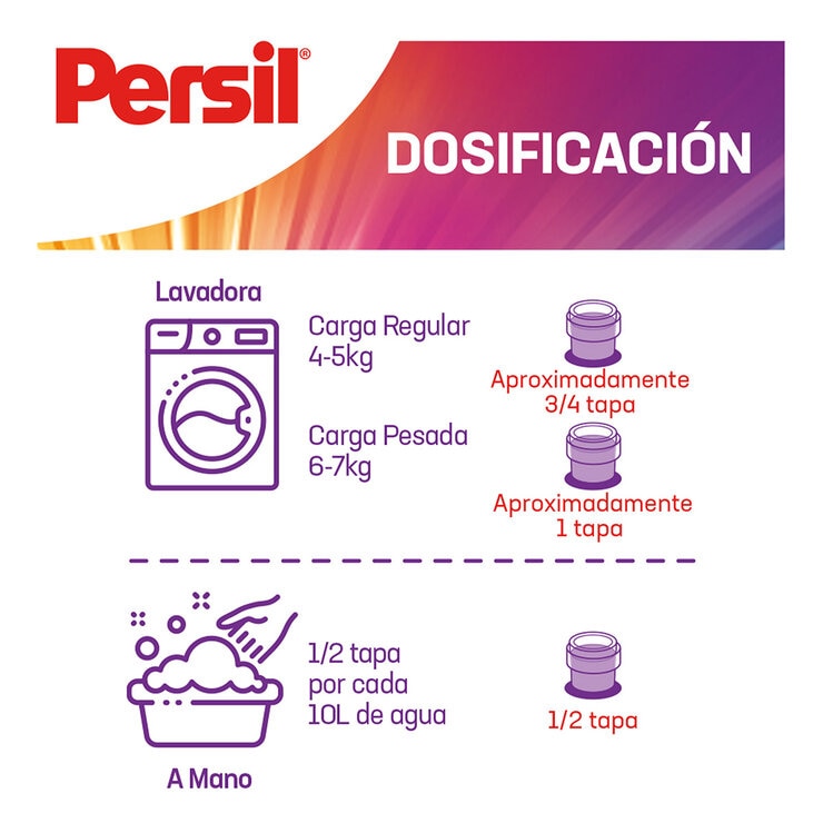 Persil Gel Colores Vivos Detergente para Ropa de Colores 10 l