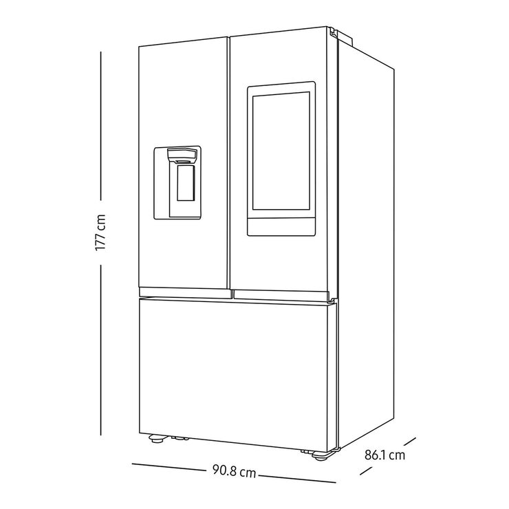 Samsung Refrigerador 32' French Door Family Hub