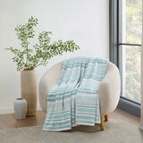 Casual Living Frazada Super Suave 152cm x 177cm Pabillion Rayas