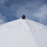 SunVilla, Sombrilla de 3.3 m Con Borde Color Beige