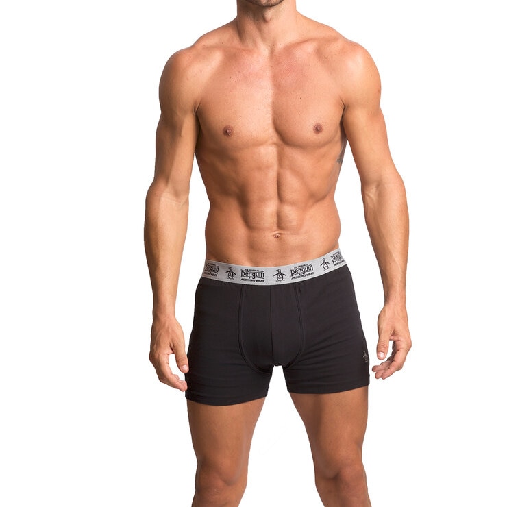 An Original Penguin Boxer para Caballero 3 piezas Negro Mediana An Original Penguin Boxer para Caballero 3 piezas Negro Mediana