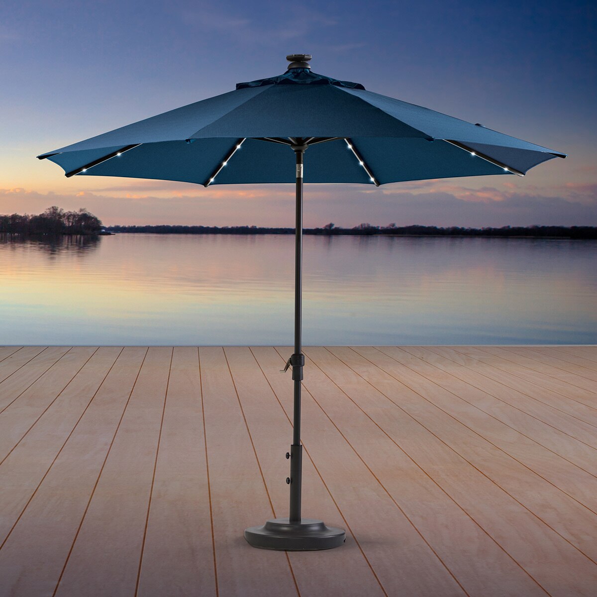 Sombrilla de Patio Proshade de 3m con Luces LED Color Azul | Costco México